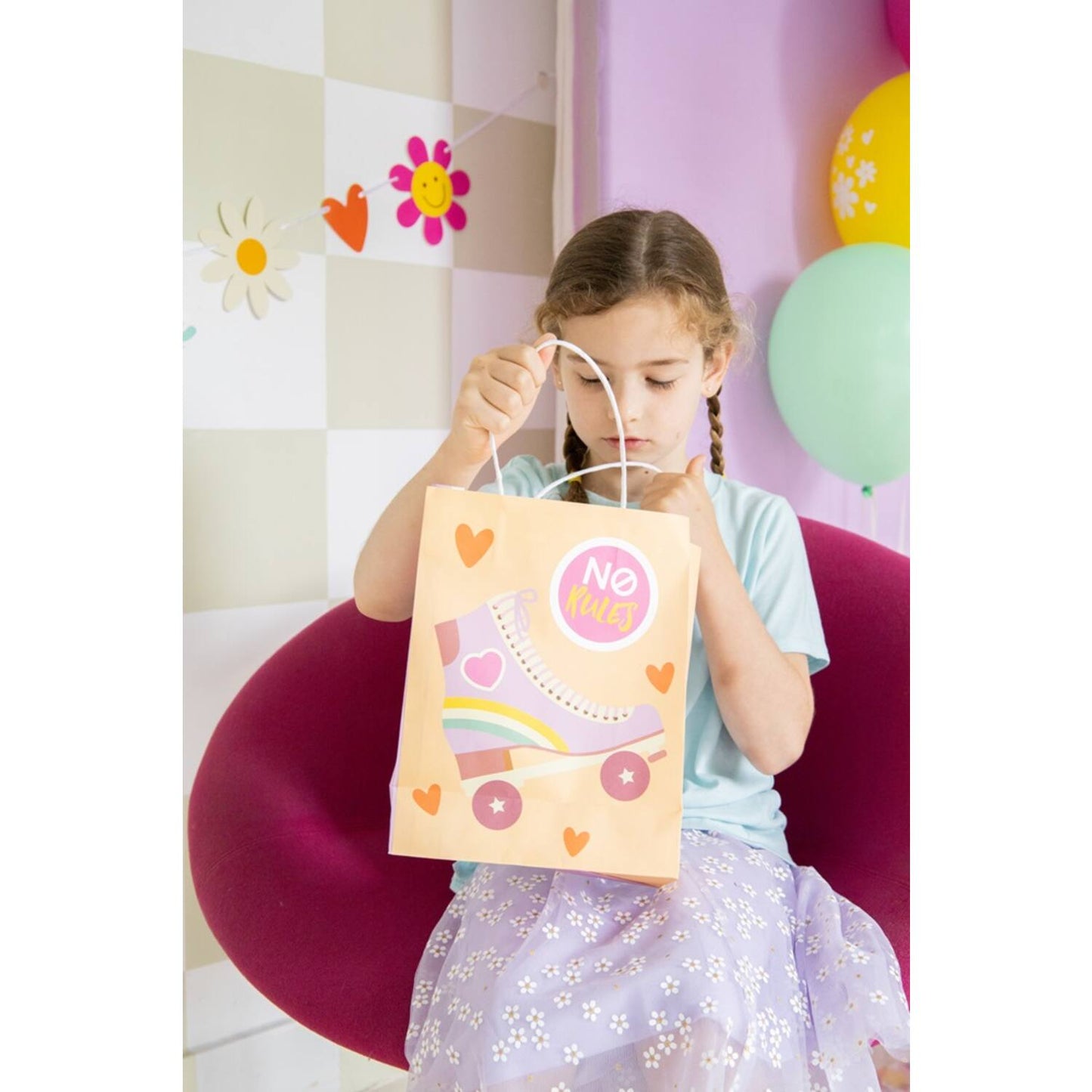 Boho Girlz Gift Bags (20x27 cm) - Anilas UK