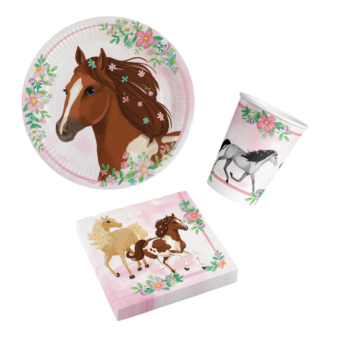 Beautiful Horses Party Pack for 16 people - Anilas UK