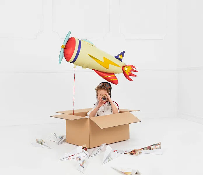 Foil balloon Plane 91 x 39 cm - Anilas UK