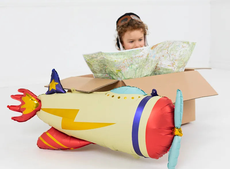 Foil balloon Plane 91 x 39 cm - Anilas UK