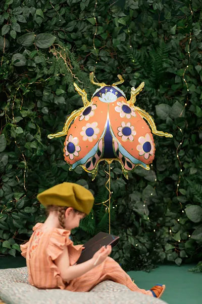 Ladybug Foil Balloon 87 x 75 cm - Anilas UK