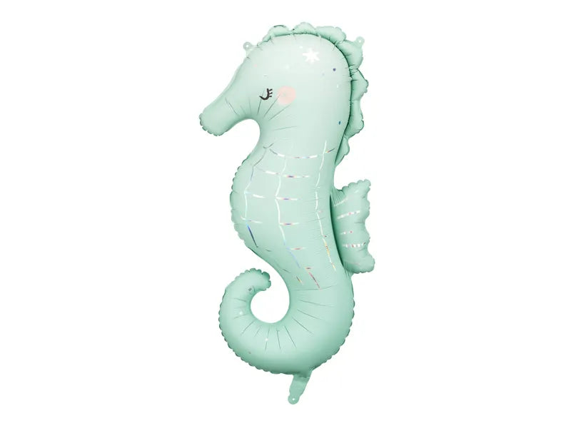 Mermaid - Seahorse Foil Balloon 47 x 98 cm - Anilas UK