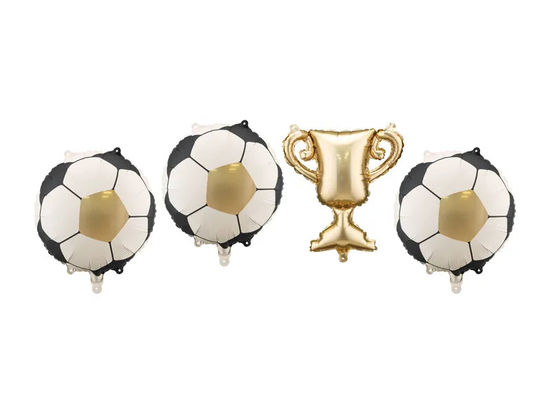 Foil Balloons for Garlands Trophy with Balls (4 pieces) - Anilas UK
