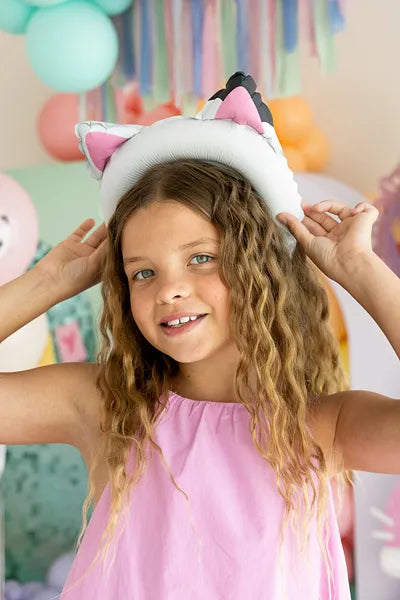 Gabby Cat Ears Foil Balloon, 21.5x21 cm - Anilas UK