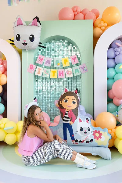 Gabby's Dollhouse Floor Standing Foil Balloon