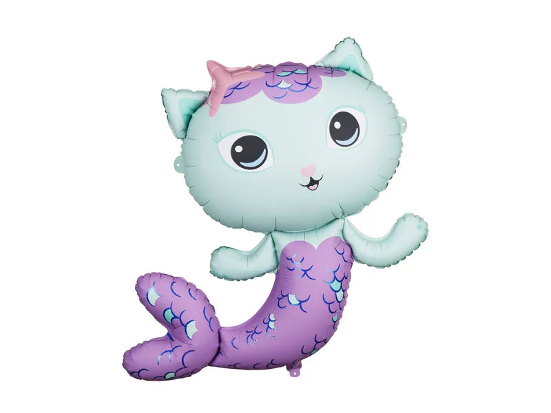 Gabby's Dollhouse MerCat Foil Balloon 80 x 82 cm - Anilas UK
