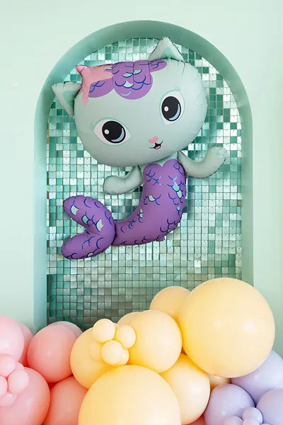 Gabby's Dollhouse MerCat Foil Balloon 80 x 82 cm - Anilas UK