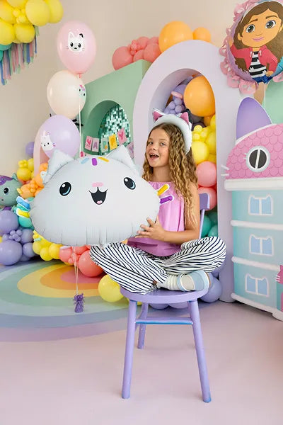 Gabby's Dollhouse Cakey Foil Balloon 67 x 43 cm - Anilas UK