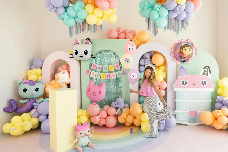 Gabby's Dollhouse Pandy Paws Foil Balloon 65 x 57 cm - Anilas UK