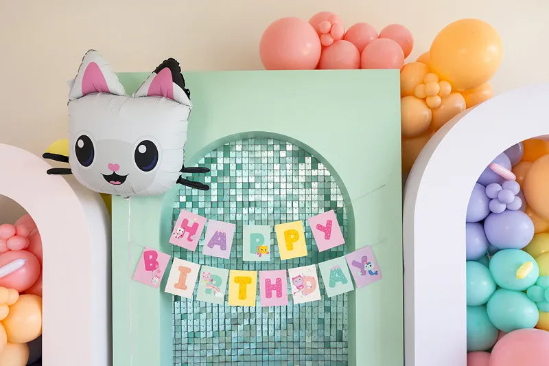 Gabby's Dollhouse Pandy Paws Foil Balloon 65 x 57 cm - Anilas UK
