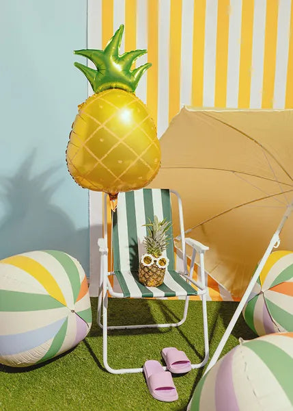 Foil balloon Pineapple, 38x68 cm, yellow - Anilas UK