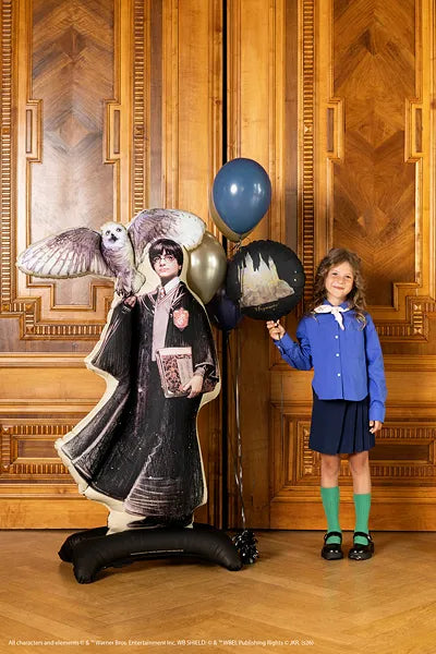Harry Potter Hogwarts Castle Black Foil Balloon 35x35 cm