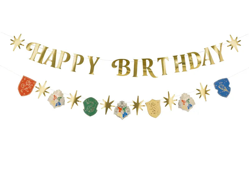 Harry Potter Happy Birthday Party Banner 2m
