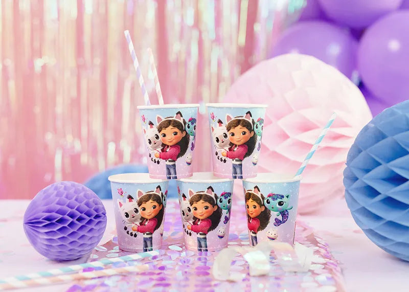 Gabby's Dollhouse the Movie Cups, 250 ml (Pack of 6) - Anilas UK