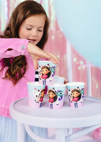 Gabby's Dollhouse the Movie Cups, 250 ml (Pack of 6) - Anilas UK