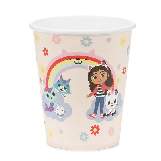 Cups Gabby's Dollhouse, 250 ml (Pack of 8) - Anilas UK