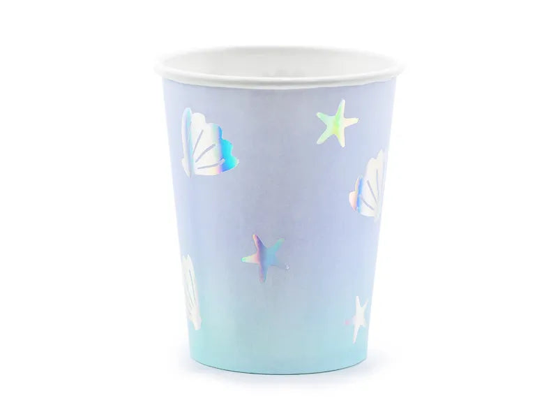 Narwhal Paper Cups 220 ml (Pack of 6) - Anilas UK