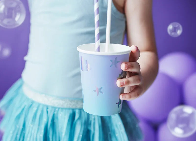 Narwhal Paper Cups 220 ml (Pack of 6) - Anilas UK