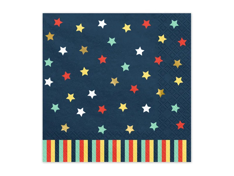 Airplane Paper Napkins, 33 x 33 cm (pack of 12) - Anilas UK