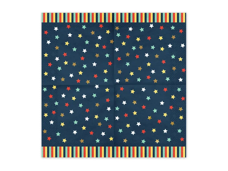 Airplane Paper Napkins, 33 x 33 cm (pack of 12) - Anilas UK