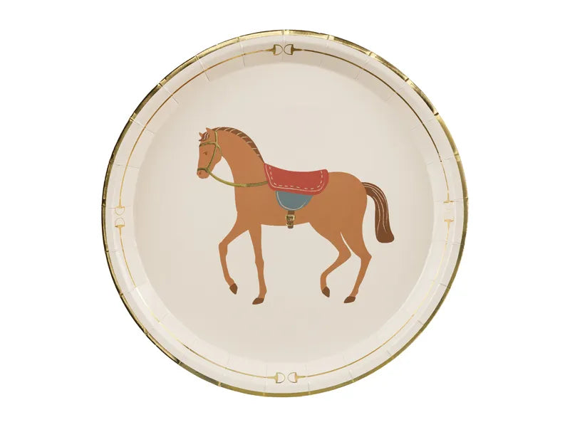 Horse, Paper Plates 23 cm (Pack of 6)