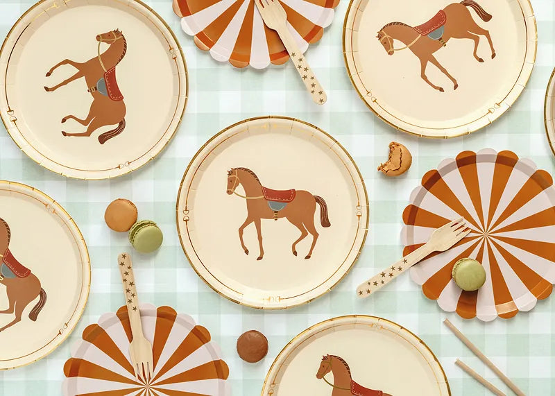 Horse, Paper Plates 23 cm (Pack of 6)