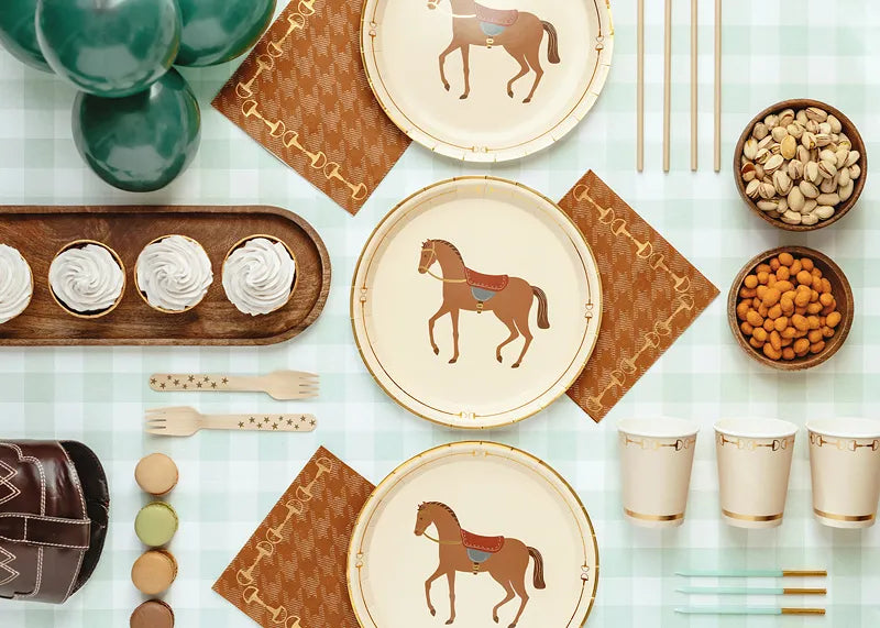 Horse, Paper Plates 23 cm (Pack of 6)
