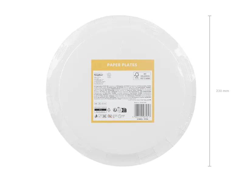 Horse, Paper Plates 23 cm (Pack of 6)