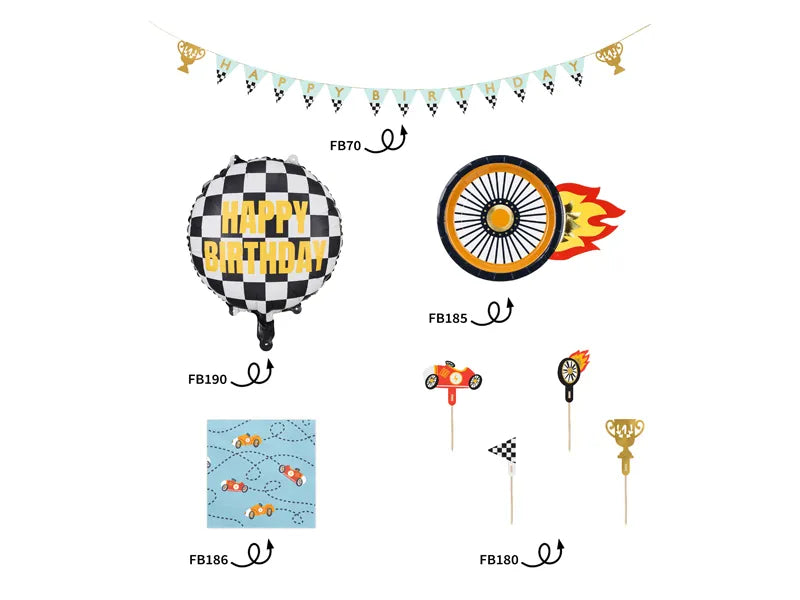 Cars Birthday Huge Set - Anilas UK