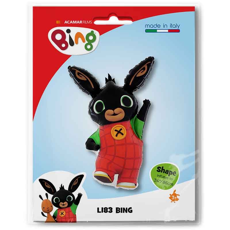 Bing Supershape 34 Inch Foil Balloon packaging