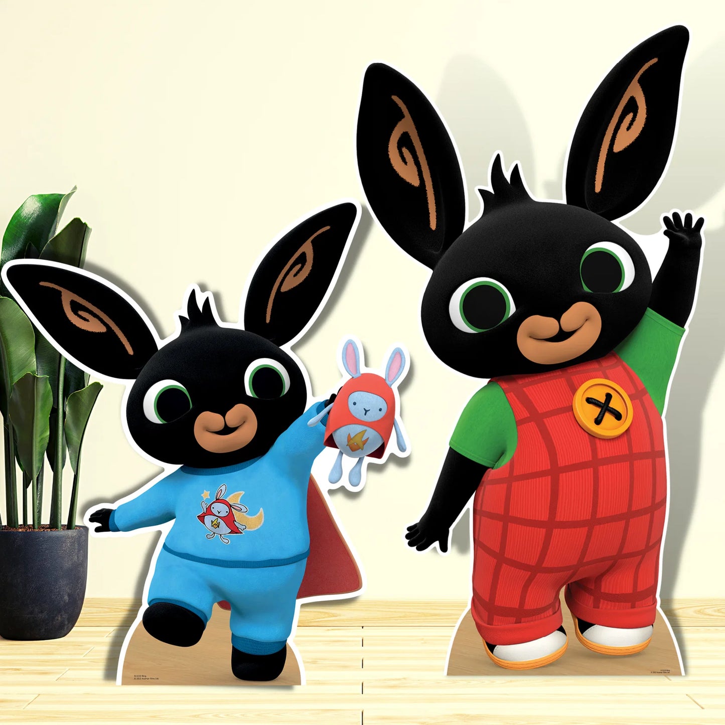 Bing and Flop Cardboard Cut Out Height 95cm