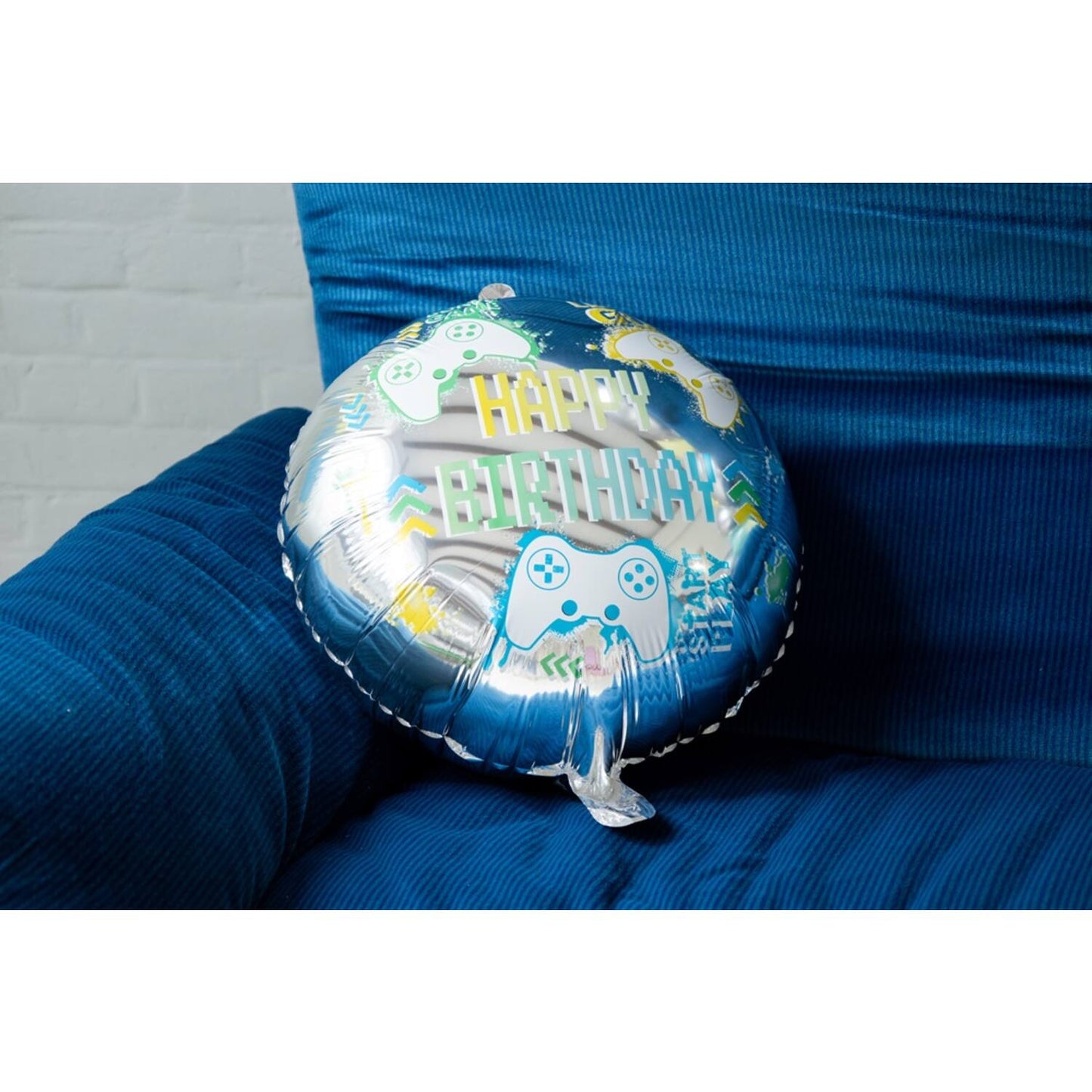 Birthday Gaming Foil Balloon 45 cm for children’s gaming parties 