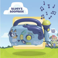 Bluey Boombox Musical Toy with built-in microphone