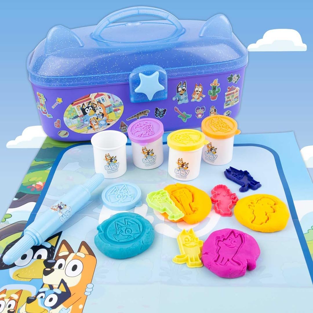 Bluey Dough Carry Case Set | Anilas UK