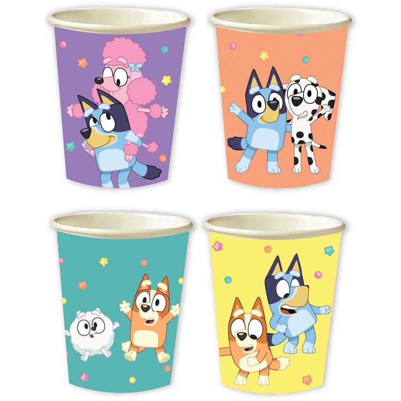 Bluey Paper Cups (Pack of 8)