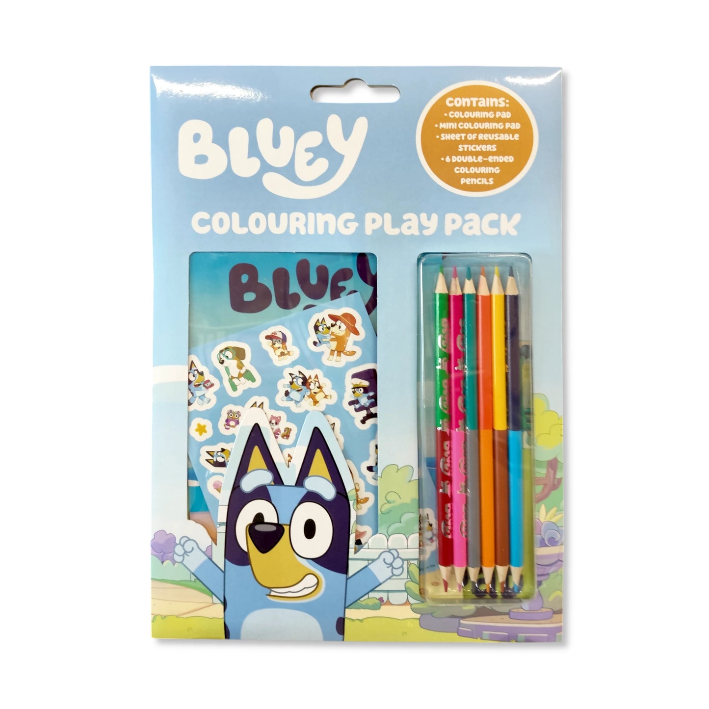 Bluey Colouring Play Pack
