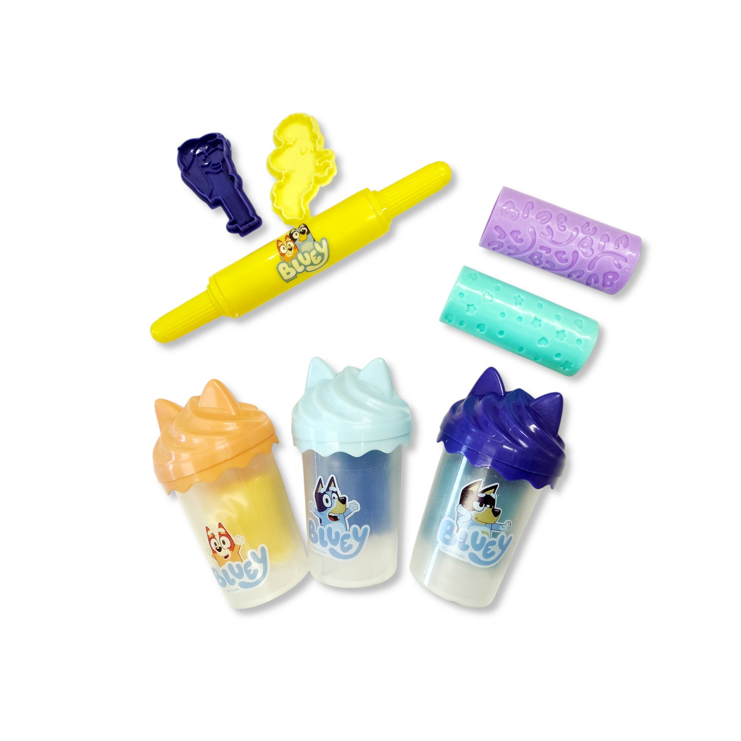 Bluey Dough Set with Storage Case Playset - Anilas UK