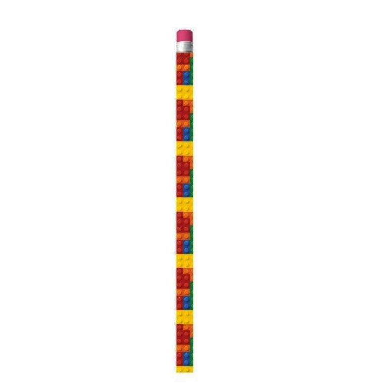 Bricks Pencil with Eraser Top - Anilas UK