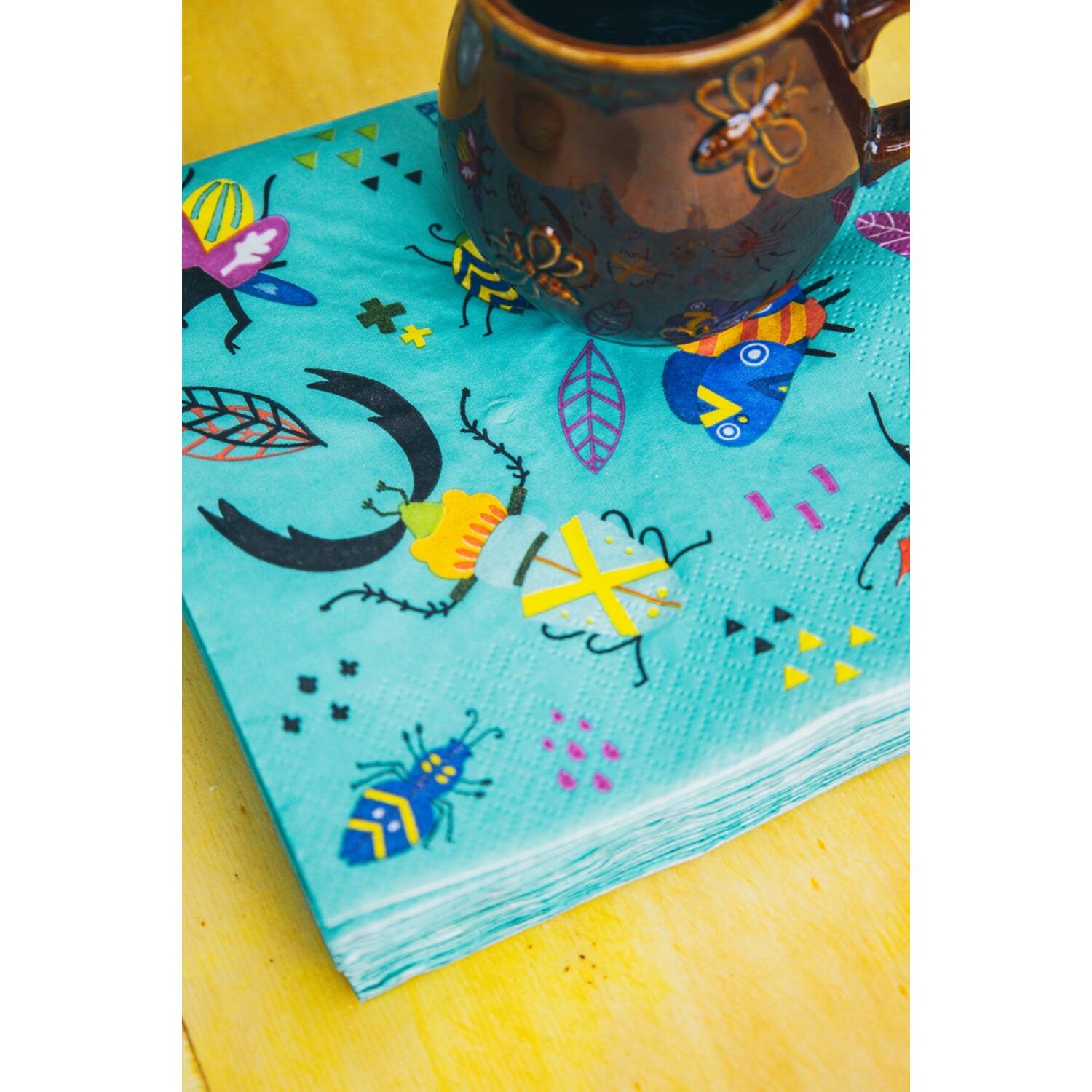 Buzzing Bugs Napkins (Pack of 20) - Anilas UK