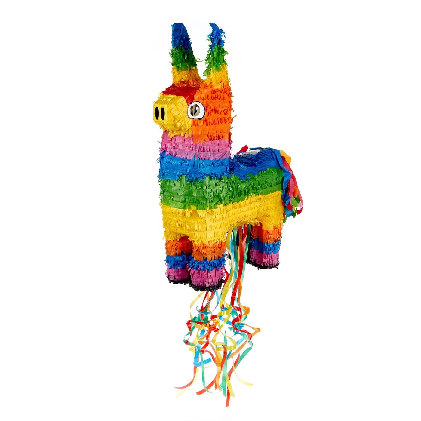 Burro Pull Pinata, Rainbow Donkey, 55 cm, Kids’ Party Game