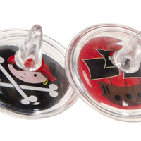 Spinning Top Pirate (pack of 12)