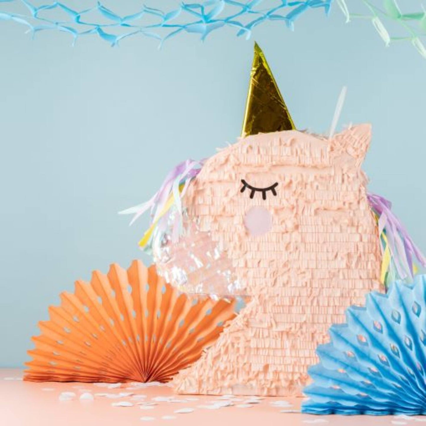 Unicorns & Rainbows Birthday Party Pinata(45 x 50 cm) - Anilas UK