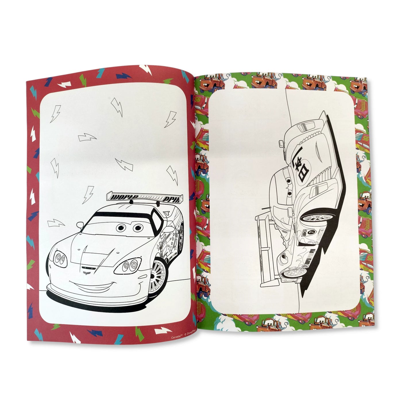 Disney Cars Colouring Book with Stickers & Pencils