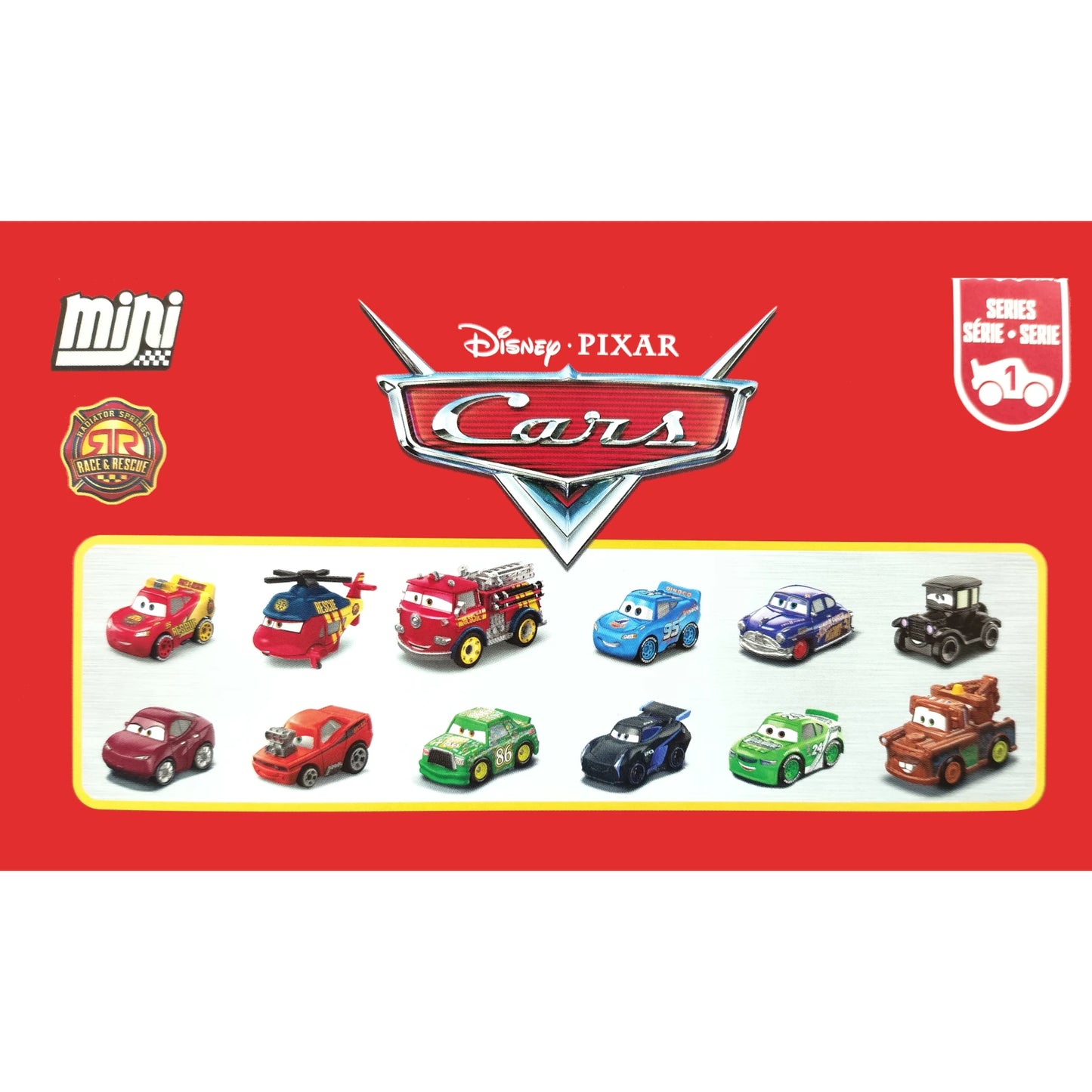 Disney Cars Mini Racing Car Surprise Assorted - Anilas UK
