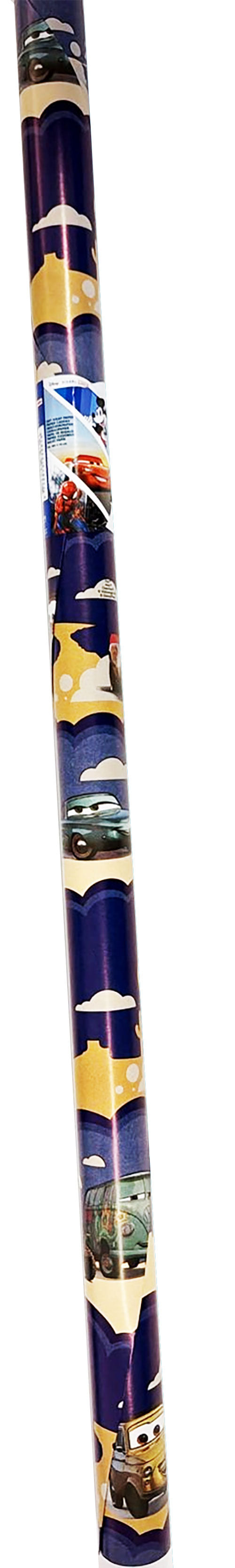 Disney Cars Wrapping Paper 2m Roll