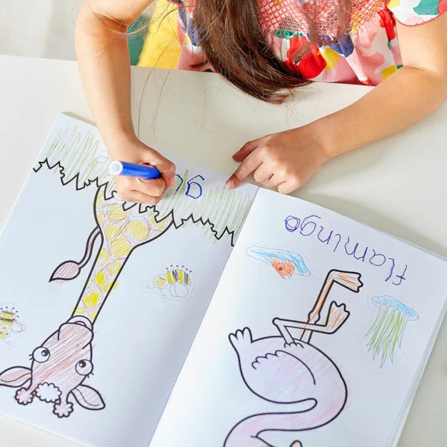 Animals Colouring Book - Anilas UK