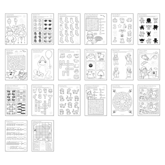 Things To Do Activity Book - Anilas UK