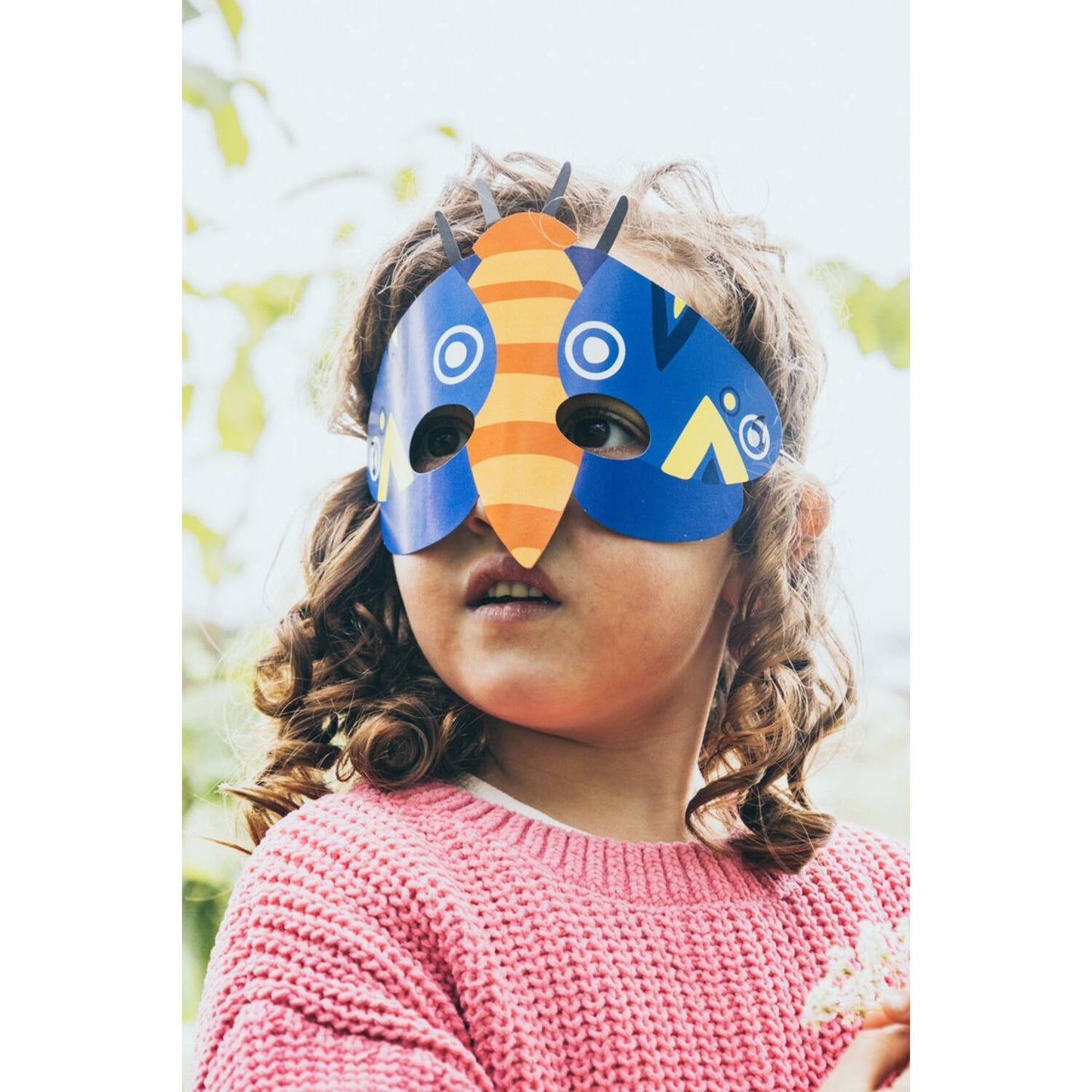 Paper Masks - Buzzing Bugs (6 pieces) - Anilas UK