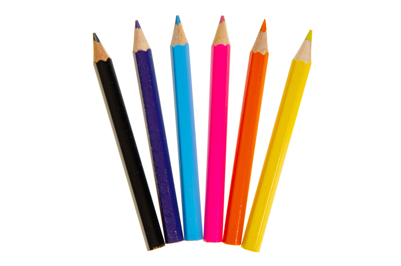 Superhero Themed Mini Colouring Pencils - Anilas UK