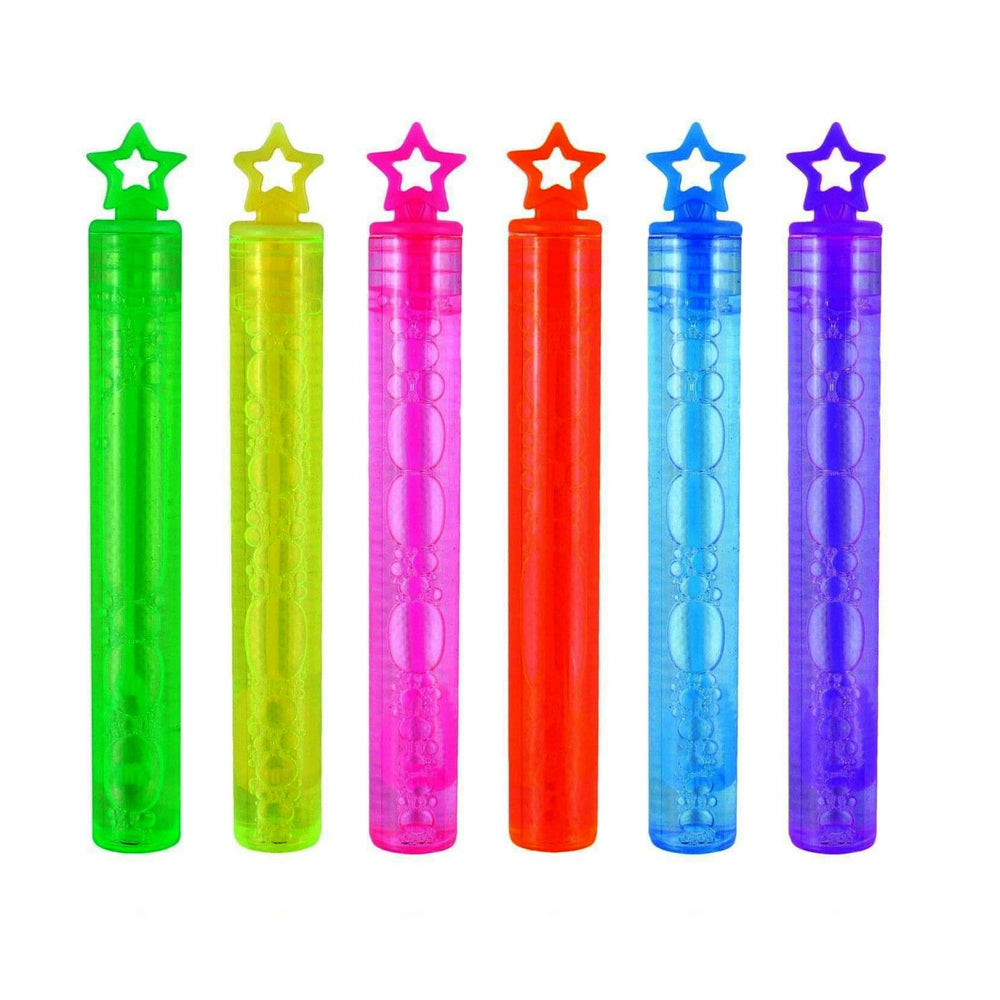 Neon Bubble Wand with Star Topper